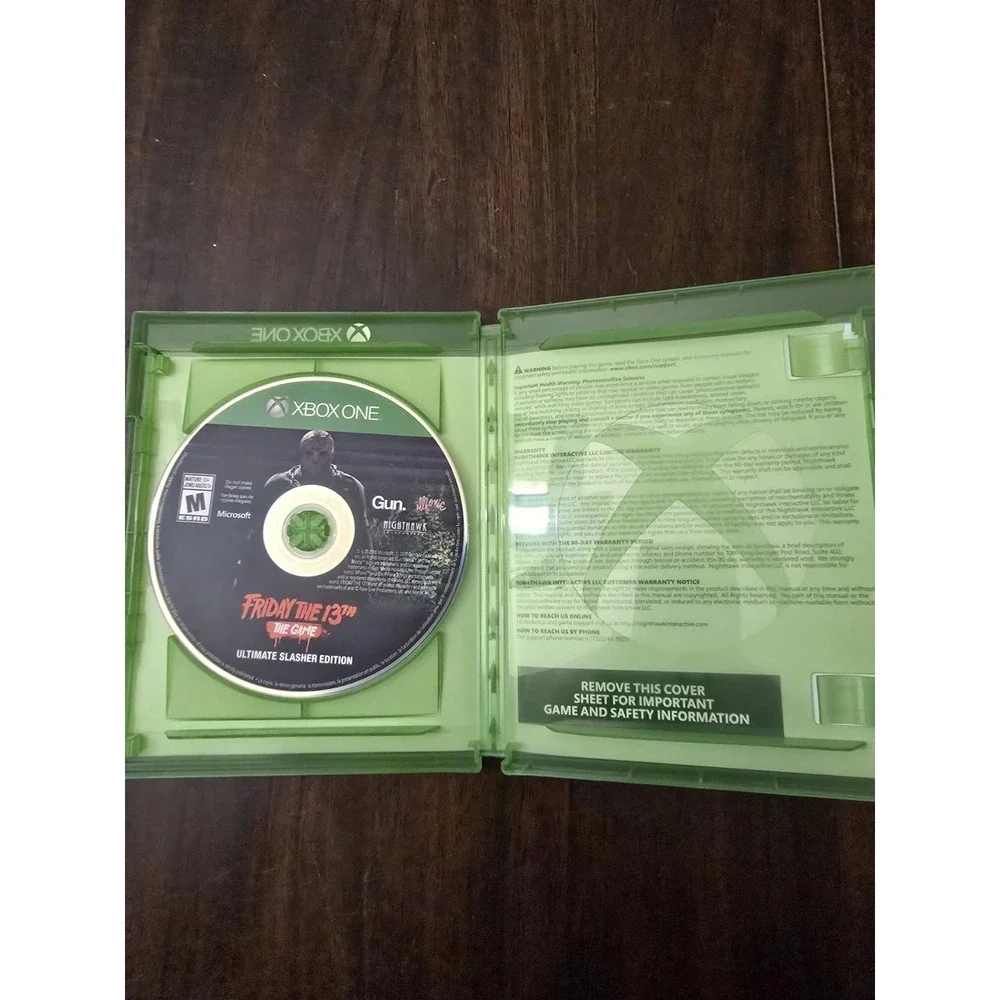 Friday the 13th: The Game Xbox One Ultimate Slasher Edition Microsoft Video Game